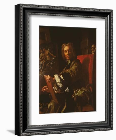 Self Portrait, 1730-31-Francesco Solimena-Framed Giclee Print