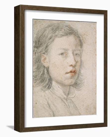Self-Portrait, 1740-Anton Raphael Mengs-Framed Giclee Print