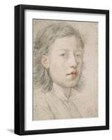 Self-Portrait, 1740-Anton Raphael Mengs-Framed Giclee Print