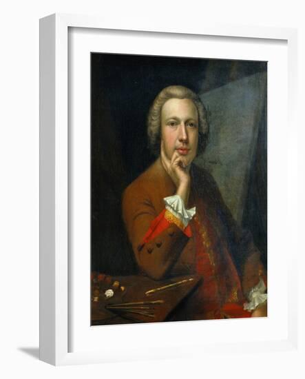 Self Portrait, 1742-Arthur Devis-Framed Giclee Print