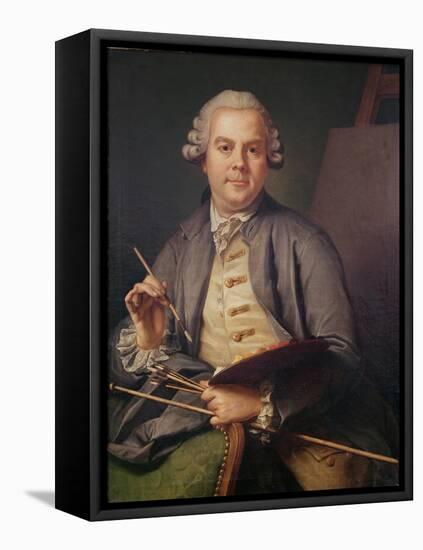 Self Portrait, 1758-Donat Nonotte-Framed Stretched Canvas