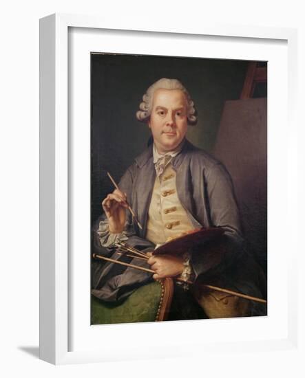 Self Portrait, 1758-Donat Nonotte-Framed Giclee Print