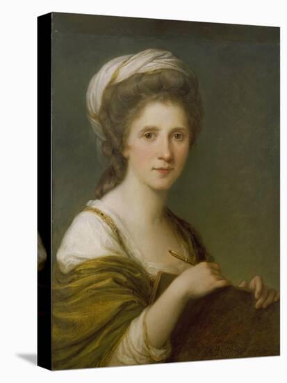 Self Portrait, 1784-Angelica Kauffmann-Stretched Canvas