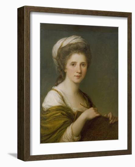 Self Portrait, 1784-Angelica Kauffmann-Framed Giclee Print