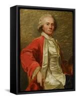 Self-Portrait, 1786-Jean Laurent Mosnier-Framed Stretched Canvas