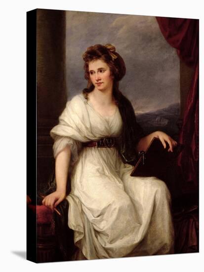 Self Portrait, 1787-Angelica Kauffmann-Stretched Canvas