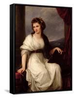 Self Portrait, 1787-Angelica Kauffmann-Framed Stretched Canvas