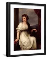 Self Portrait, 1787-Angelica Kauffmann-Framed Giclee Print