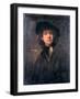 Self Portrait, 17th Century-Rembrandt van Rijn-Framed Giclee Print