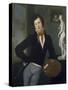 Self-Portrait, 1815-1816-Moritz Daniel Oppenheim-Stretched Canvas
