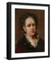 Self Portrait, 1815 (Oil on Canvas)-Francisco Jose de Goya y Lucientes-Framed Giclee Print