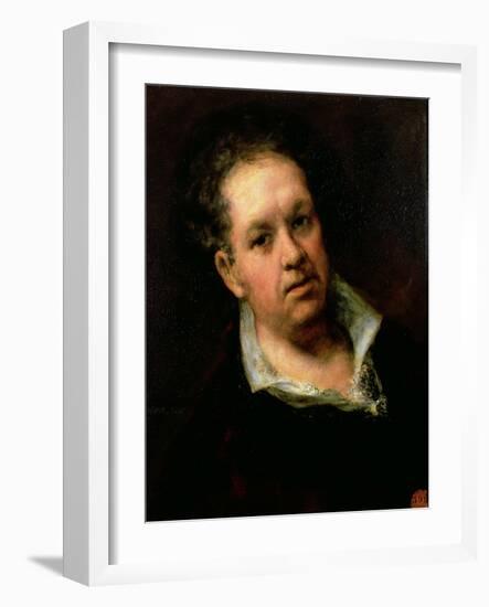 Self Portrait, 1815-Francisco de Goya-Framed Giclee Print