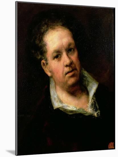 Self Portrait, 1815-Francisco de Goya-Mounted Giclee Print