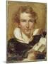 Self Portrait, 1823 (Oil on Paper on Panel)-William Etty-Mounted Giclee Print