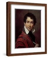 Self Portrait, 1828-Orest Adamovich Kiprensky-Framed Giclee Print