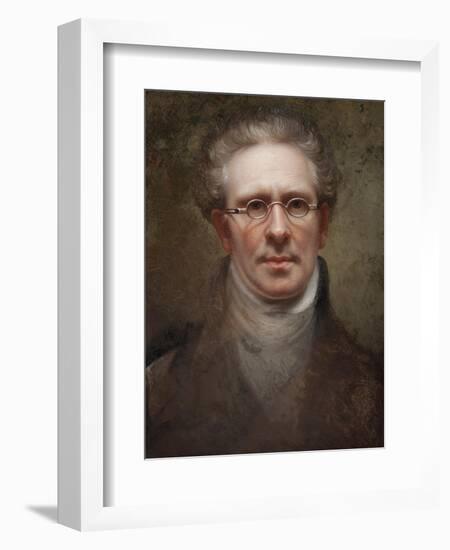 Self Portrait, 1828-Rembrandt Peale-Framed Premium Giclee Print