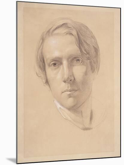 Self Portrait, 1830-George Richmond-Mounted Giclee Print