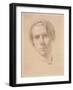 Self Portrait, 1830-George Richmond-Framed Giclee Print