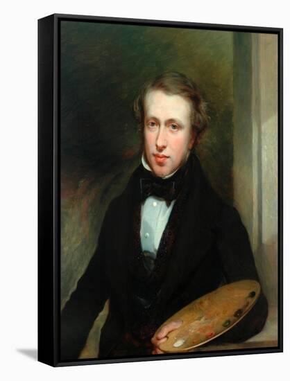 Self Portrait, 1839-Joshua Horner-Framed Stretched Canvas