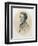 Self Portrait, 1850-Ford Madox Brown-Framed Premium Giclee Print