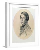 Self Portrait, 1850-Ford Madox Brown-Framed Giclee Print