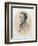 Self Portrait, 1850-Ford Madox Brown-Framed Giclee Print