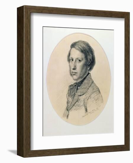 Self Portrait, 1850-Ford Madox Brown-Framed Giclee Print