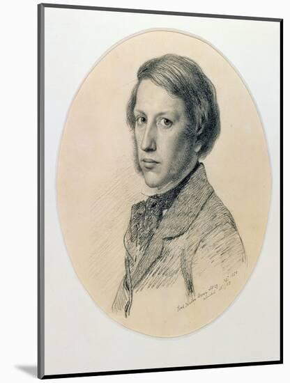 Self Portrait, 1850-Ford Madox Brown-Mounted Giclee Print