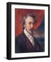 Self Portrait, 1851 (Oil on Canvas)-Eugene Deveria-Framed Giclee Print