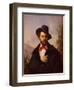 Self-Portrait, 1851-Pimen Nikitich Orlov-Framed Giclee Print