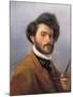 Self Portrait, 1854-Giovanni Fattori-Mounted Giclee Print