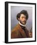 Self Portrait, 1854-Giovanni Fattori-Framed Giclee Print