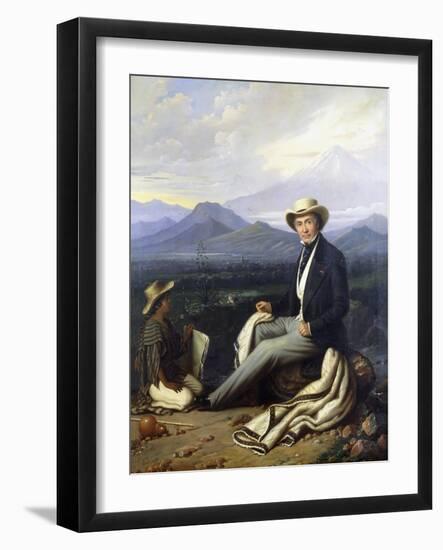 Self Portrait, 1854-Edouard Pingret-Framed Giclee Print