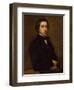 Self Portrait, 1855-Edgar Degas-Framed Giclee Print