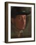 Self-portrait, 1857-8-Edgar Degas-Framed Giclee Print