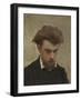 Self-Portrait, 1861-Ignace Henri Jean Fantin-Latour-Framed Giclee Print