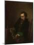 Self-Portrait, 1863-Eastman Johnson-Mounted Giclee Print