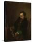 Self-Portrait, 1863-Eastman Johnson-Stretched Canvas