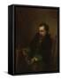 Self-Portrait, 1863-Eastman Johnson-Framed Stretched Canvas