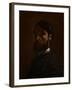 Self Portrait, 1867-68-Jean Frederic Bazille-Framed Giclee Print