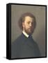 Self Portrait, 1867-Henri Fantin-Latour-Framed Stretched Canvas