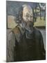 Self-Portrait, 1873-1876-Paul Cézanne-Mounted Giclee Print