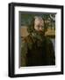 Self Portrait, 1873-1876-Paul Cézanne-Framed Giclee Print