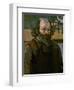 Self Portrait, 1873-1876-Paul Cézanne-Framed Giclee Print