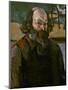 Self Portrait, 1873-1876-Paul Cézanne-Mounted Giclee Print