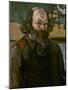 Self Portrait, 1873-1876-Paul Cézanne-Mounted Giclee Print