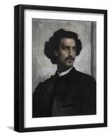 Self-Portrait, 1873-Anselm Feuerbach-Framed Giclee Print