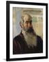 Self-Portrait 1873-Camille Pissarro-Framed Giclee Print