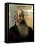 Self Portrait, 1873-Camille Pissarro-Framed Stretched Canvas