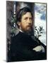 Self Portrait, 1873-Arnold Bocklin-Mounted Giclee Print